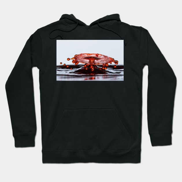 Stop Motion Red Splash Hoodie by jecphotography